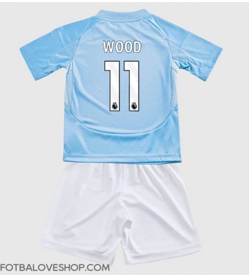 Nottingham Forest Chris Wood #11 Dětské Alternativní Dres 2024-25 Krátký Rukáv (+ trenýrky)